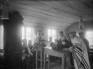 Synagogue à Nahalal dans les années 1930