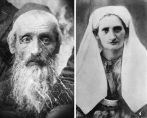 Haia et Abraham Dayan, grand-parents paternels de Moshé