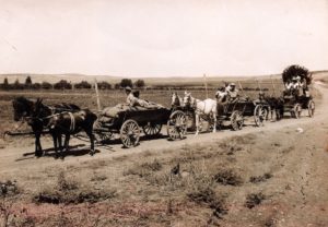 Arrivée des premiers pionniers à Nahalal, le 11 septembre 1921