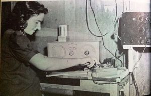 Poste des transmissions du Kibboutz Bé'éri, années 40