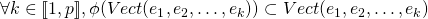 \forall k \in [\![1,p]\!], \phi ( Vect (e_1,e_2,\dots,e_k)) \subset Vect (e_1,e_2,\dots,e_k)