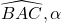 Rendered by QuickLaTeX.com \widehat{BAC}, \alpha