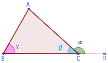 Somme deux angles dans un triangle