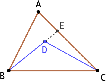 Angle à l’intérieur d’un triangle