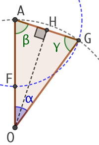 Triangle d’or selon Euclide